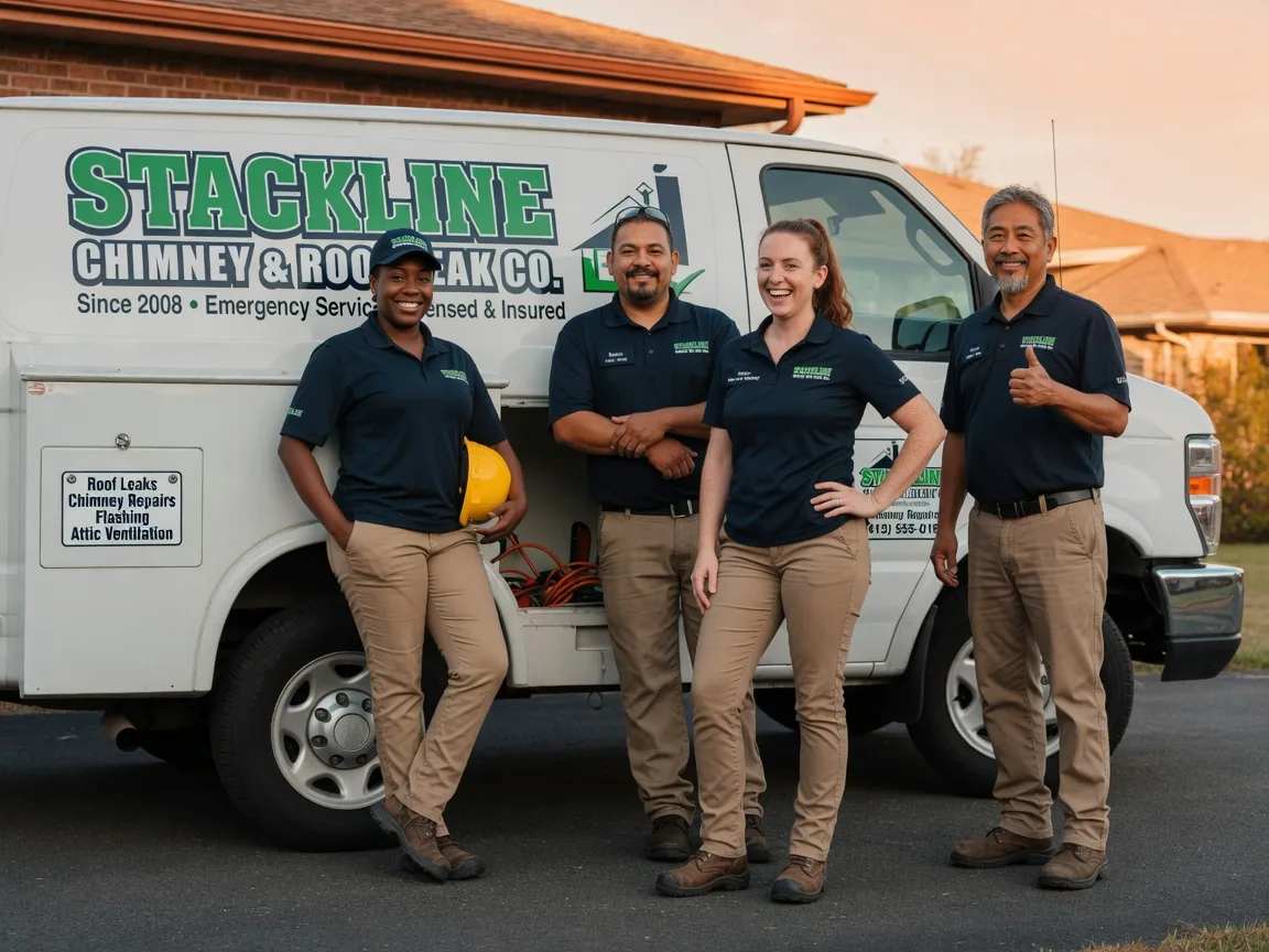 Chimney flashing repair company in Warren, MA